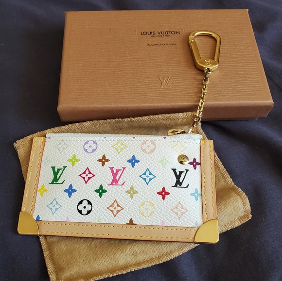 Authentic Louis Vuitton Multicolor key pouch - Picture 16 of 16